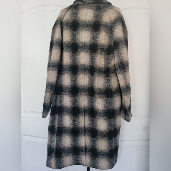 NWT Soft Cloth Wool Trench Coat - Picture 3 of 6